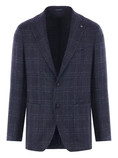 TAGLIATORE CHECKED BLAZER
