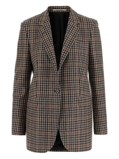 TAGLIATORE TAGLIATORE CHECKED BLAZER