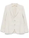 Tagliatore Checked Blazer In Neutrals