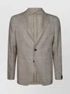 Tagliatore Checked Single-breasted Jacket Notch Lapel