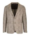 TAGLIATORE CHECKED SUIT COAT