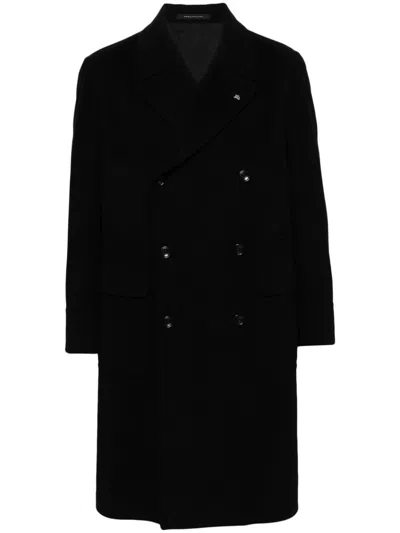 Tagliatore Cherry Coat In Blue