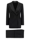 Tagliatore Clarita Tuxedo Dress In Black