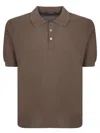 Tagliatore Classic Brown Polo T-shirt