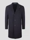 Tagliatore Single-breasted Coat Featuring Back Vent