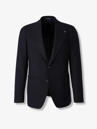 TAGLIATORE TAGLIATORE STRAIGHT WOOL BLAZER