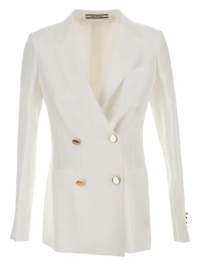Tagliatore Classic Jacket In White