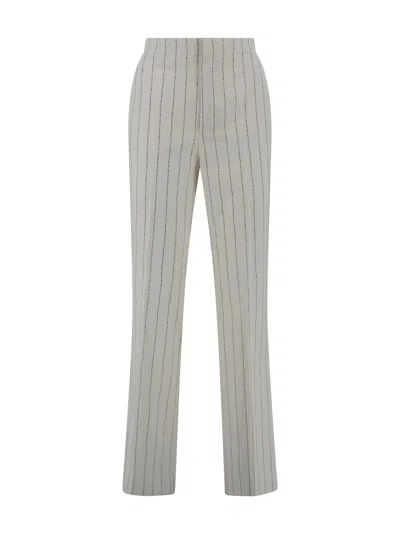 TAGLIATORE CLASSIC PINSTRIPE TROUSERS
