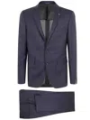 Tagliatore Blue Virgin Wool Suit