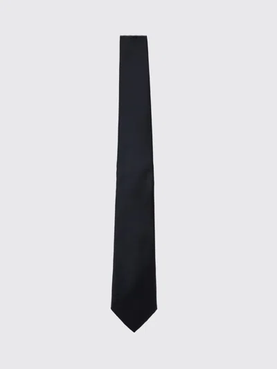 Tagliatore Classic Silk Tie In Blue