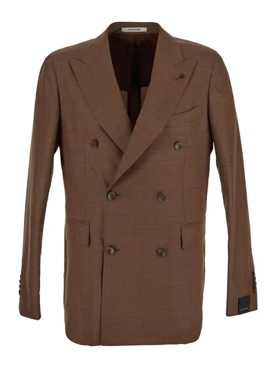 Tagliatore Classic Suit In Brown