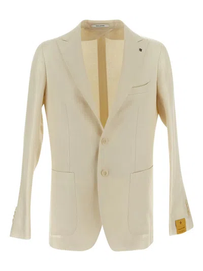 Tagliatore Classic Suit In Ivory