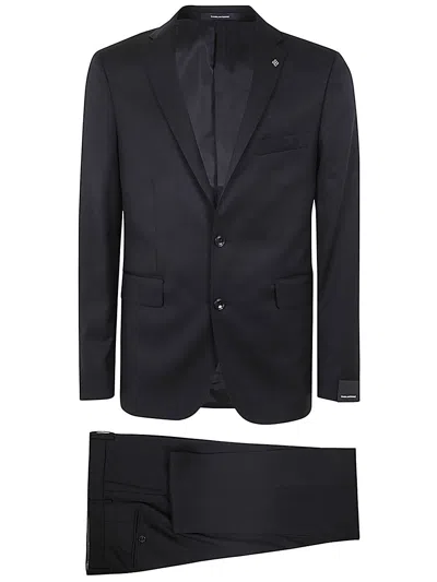 TAGLIATORE TAGLIATORE CLASSIC SUIT WITH CONSTRUCTED SHOULDER