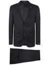 TAGLIATORE CLASSIC SUIT WITH CONSTRUCTED SHOULDER