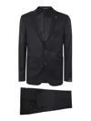 TAGLIATORE CLASSIC SUIT WITH CONSTRUCTED SHOULDER