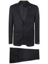 Tagliatore Suit In Black