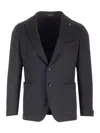 Tagliatore Classic Two-button Montecarlo Blazer In Black