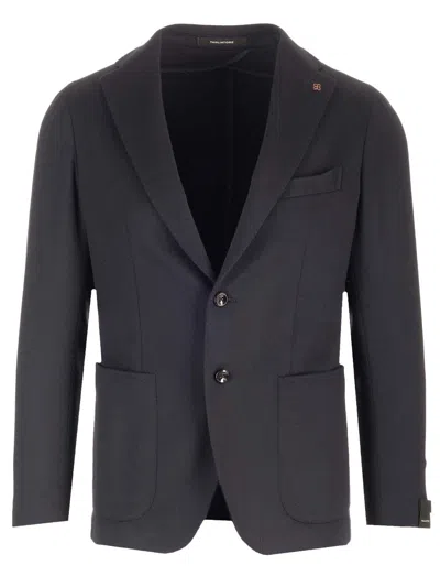 Tagliatore Classic Two-button Montecarlo Blazer In Blue