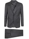 Tagliatore Wool Suit In Grey
