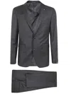 Tagliatore Wool Suit In Iron Grey