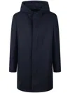 Tagliatore Clift Coat In 黑色