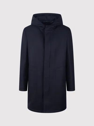 Tagliatore Clift Coat In Blue