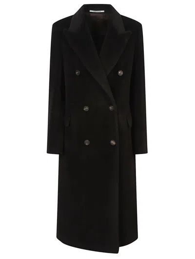 Tagliatore Coat In Black