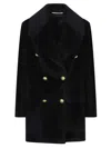 Tagliatore Oversize Coat In Black