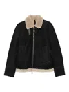 Tagliatore Coat  Black In Black