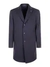 Tagliatore Coat In Blue