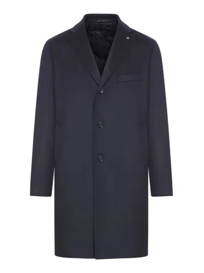 Tagliatore Coat In Blue