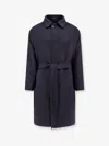 Tagliatore Curt Coat In Blue