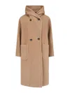Tagliatore Structured Tailored Coat With Classic Silhouette In Brown