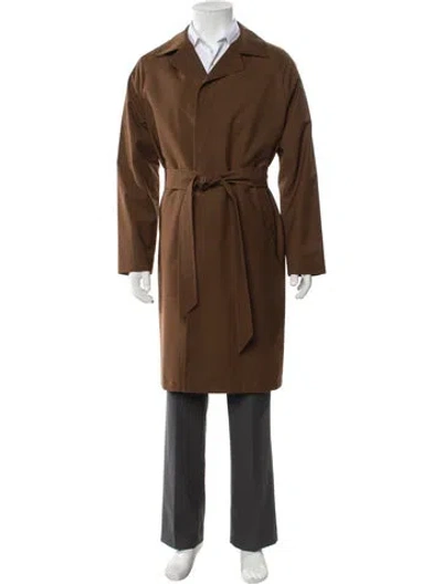 Pre-owned Tagliatore Coat In Brown