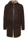 Tagliatore Coat In Brown