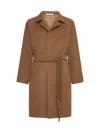 Tagliatore Salomon Cashmere Coat In Camel