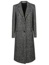 Tagliatore Amanda Long Coat In Gray