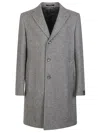 Tagliatore Single-breasted Coat In Gray