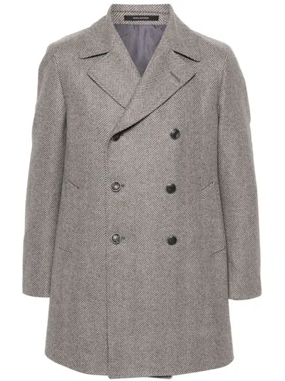 Tagliatore Coat In Gray