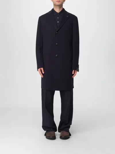 Tagliatore Coat  Men Color Blue