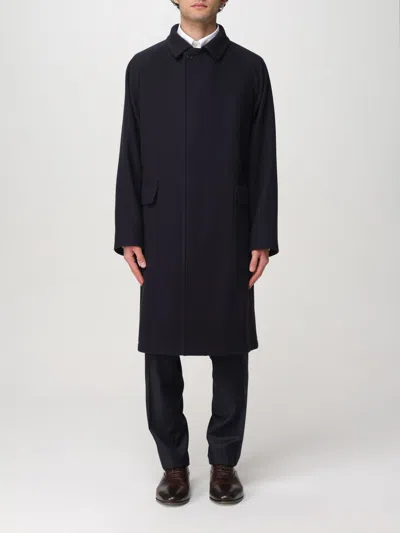 Tagliatore Coat  Men Color Blue In Blau