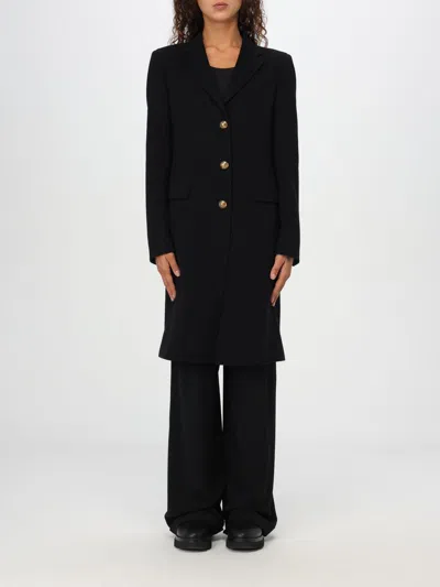 Tagliatore Coat  Woman Color Black In Schwarz