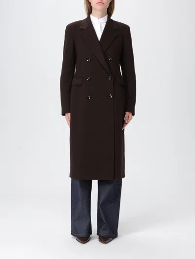 TAGLIATORE COAT TAGLIATORE WOMAN COLOR BROWN,H28392032