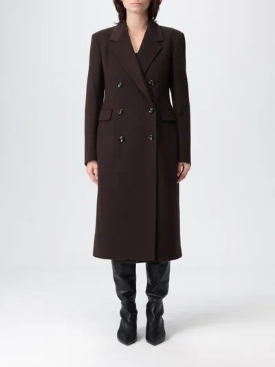 TAGLIATORE COAT TAGLIATORE WOMAN COLOR BROWN,H33972032