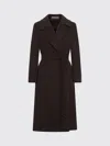 Tagliatore Molly Wool And Cashmere Coat In Brown