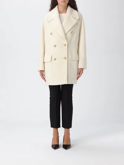 TAGLIATORE COAT TAGLIATORE WOMAN COLOR YELLOW CREAM,H35305090