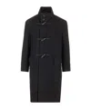 Tagliatore Cappotto Foderato Mon Alamari T24-160 In Black