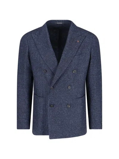 Tagliatore Coats & Jackets In Blue