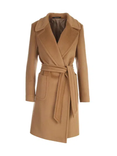 Tagliatore Single Breasted In Brown