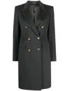 Tagliatore Women Parigi Double Breasted Coat In Grey
